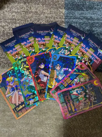 세일러문 스토어 8주년 오리지널 컬렉션 카드 풀 컴플리트