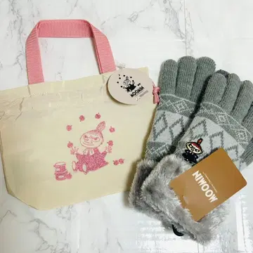 [리틀 미이] 스마트폰 대응 장갑 & 복조리 MOOMIN