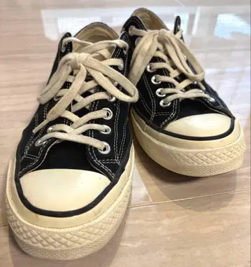 CONVERSE CT70 로우컷 블랙 cn27 ( 약 26.5cm )