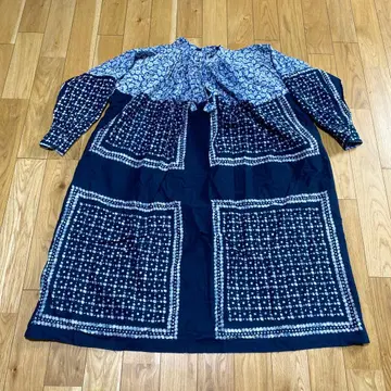 45R 인디고 원피스