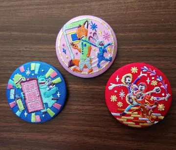 디즈니 자수 캔뱃지 주토피아 몬스터 주식회사 리멤버 미