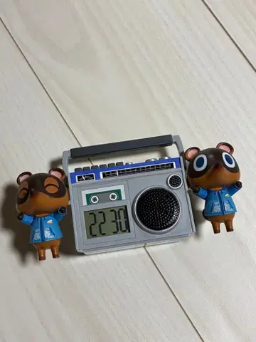 동물의 숲 제일복권 라스트원상 디지털 시계 밤돌이, 두릅이