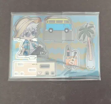 주술회전 마루쿠지 Aloha vibes 아크릴 디오라마 고죠 사토루