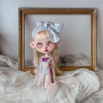 버터플라이 시스루 블라우스 튤 원피스 네오 브라이스 아웃핏