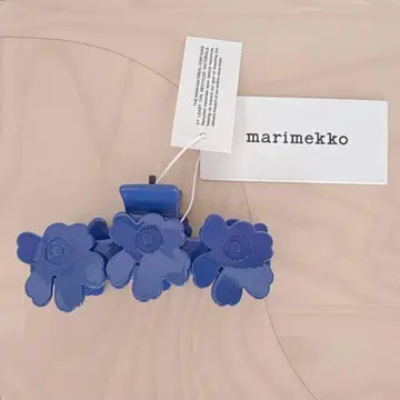 미사용 새상품 마리메꼬 Mini Unikko 헤어 클립 퍼플