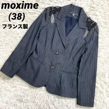 프랑스제 moxime 테일러드 자켓 장식 의상 38 디자이너