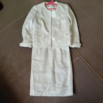 3can4on 셋업 원피스 트위드풍