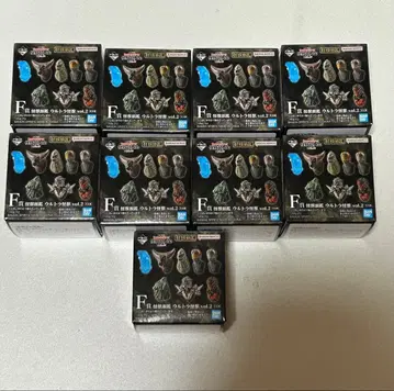 제일복권 울트라맨 시리즈 괴수대전집 vol.2 F상 x 9개 D상 x 2