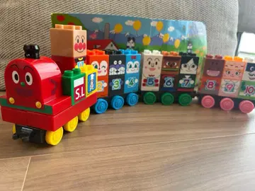 블록 라보 호빵맨 SL맨과 1 2 3! 숫자 블록 세트