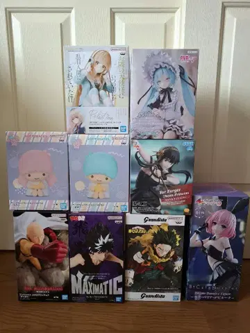 최신 프라이스 피규어 묶음 판매 9체