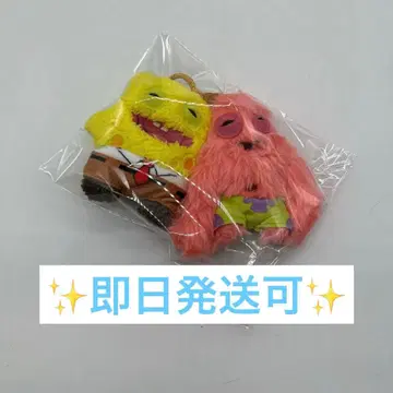당일 발송! 퍼거스 x 스펀지밥 패트릭 봉제 인형 키링