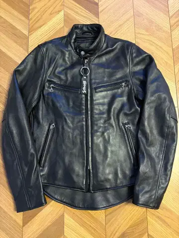 Schott 샷 카페 레이서 라이딩 가죽 자켓