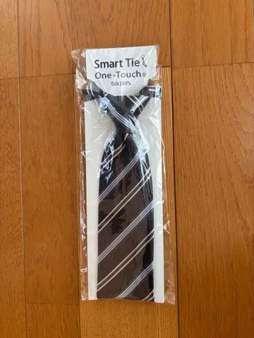 Smart Tie 원터치 넥타이 실크 100%