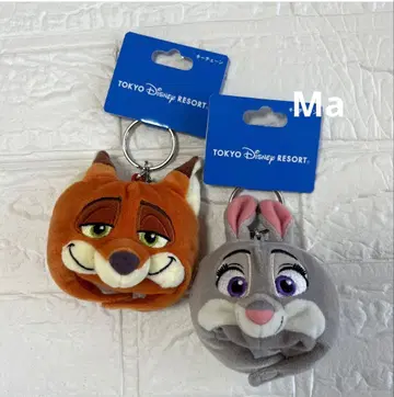 디즈니 닉 주디 주토피아 팬캡 키체인