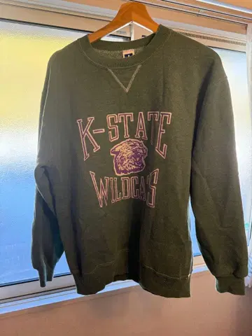 K-STATE WILDCATS 트레이닝복 RUSSELL