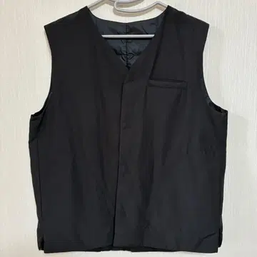 plantation 라이트 리버 다운 베스트 플랜테이션 아우터 블랙