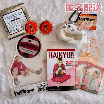 하이큐 연마 세트 점페스 아크릴 스탠드 카부링코 타카라토미아츠