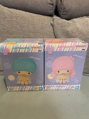 산리오 캐릭터즈 소프트 비닐 키키라라 2점 1