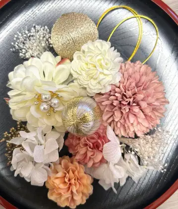 성인식 졸업식 시치고산 사전 촬영 머리 장식