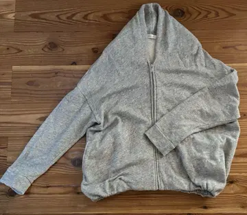 TANG! 타앙 코튼 파일 쭈리 집업 가디건