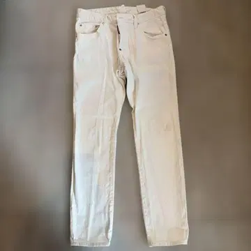 DSQUARED2 화이트 데님 팬츠 46