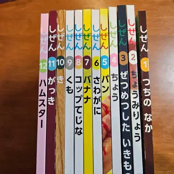 그림책 자연 킨더북 2023년 2024년판 12권