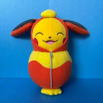 피카츄 침낭 부스터 봉제 인형 포켓몬 약 32 x 18cm