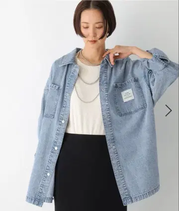 렙심 데님 BIG 셔츠 2