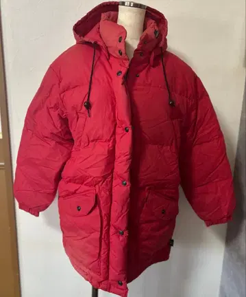 80s 빈티지 lanatura 다운 코트 구스 다운 발수 M