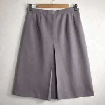 90s 빈티지 스커트 퍼플 보라색 미디 기장 슬릿 여성용