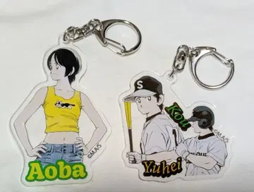 아다치 미츠루전 히로인&라이벌 아크릴 참 컬렉션 각 1종 크로스 게임