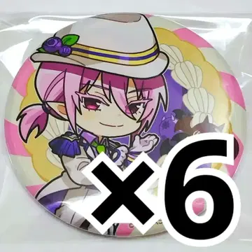 이루마 군 마루쿠지 스위츠 캔뱃지 아스모데우스 6개 세트