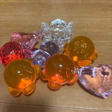 커비 아크릴 피규어 세트