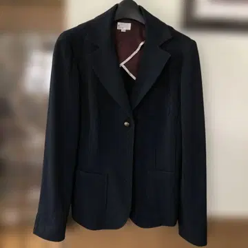 네이비 테일러드 자켓