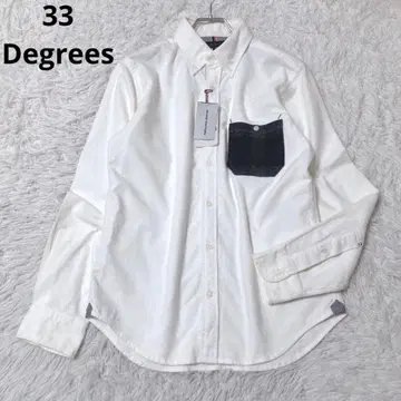 서티 쓰리 디그리즈 택 포함 미사용 새상품 긴팔 셔츠 상의 가을 겨울