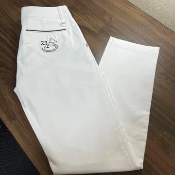 새상품급 23구 화이트 팬츠 여성용 골프웨어