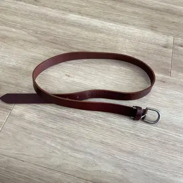 브라운 가죽 캐주얼 벨트 심플 새상품급 어반 리서치 URBAN