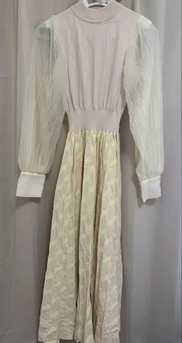 eimyistoire 에이미 이스트 월 롱 원피스 시어 긴팔