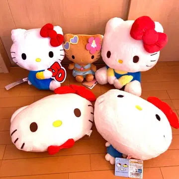 헬로키티 빅 봉제 인형 쿠션 묶음 판매
