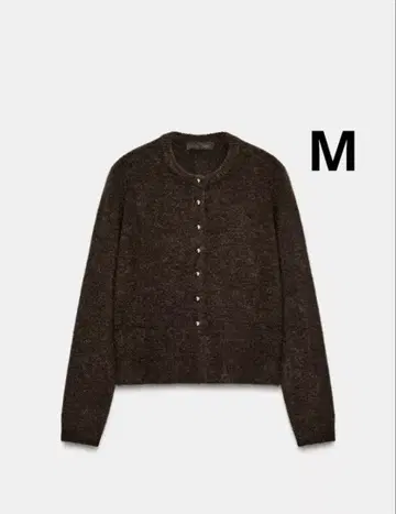 ZARA 자라 볼 버튼 니트 가디건 새상품, 미사용