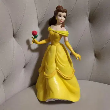 미녀와 야수 벨 피규어 옐로우 컬러 드레스