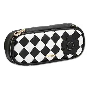 마리콴트 다이아 체크 데이지 펜 케이스