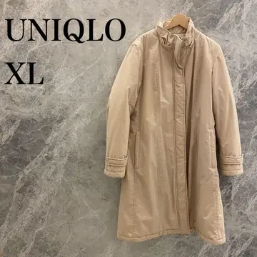 [새상품급] UNIQLO 여성용 코트 XL 베이지 버튼 포함