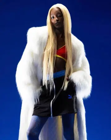 [거의 새 상품] PUMA BEAMS 푸마 빔즈 T7 스커트 여성용