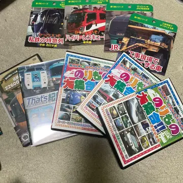 일본 철도 DVD 세트 6매 구성