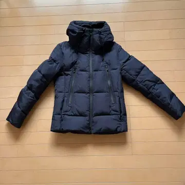 roshell 후드 부착 패딩 자켓 S 네이비