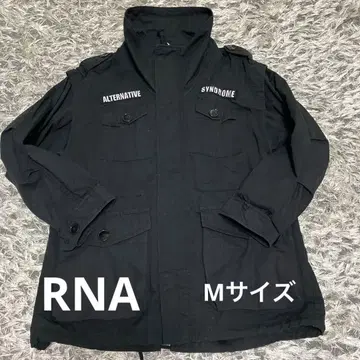 RNA 밀리터리 자켓 블랙