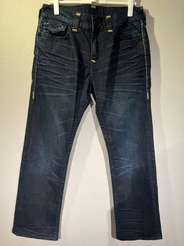 트루 릴리젼 다크 블루 데님