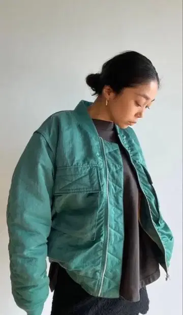 Sea Room lynn 2wayMA-1 오버 사이즈 자켓