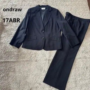 [새상품급] 빅 사이즈 온드로우 셋업 수트 17호 블랙 스트라이프